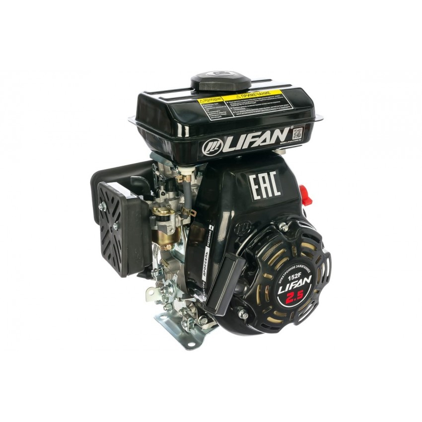 Двигатель бензиновый горизонтальный 3 л.с. LIFAN 154F D16 Дизельные и бензиновые двигатели