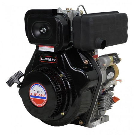 LIFAN 188FD D25 18А Дизельные и бензиновые двигатели #4
